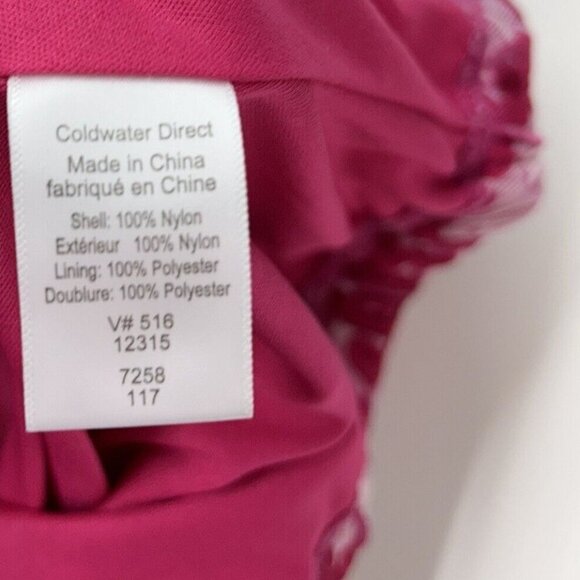 Coldwater Creek Pink Floral Midi Skirt Womens Size 1X 2X Pull On - Picture 8 of 8